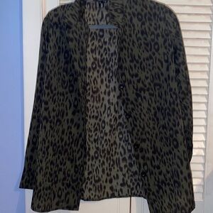 Hxn animal print shirt